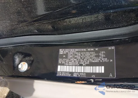 2007 Toyota Sequoia Limited V8 из США, поврежденный, VIN 5TDBT48A07S277534